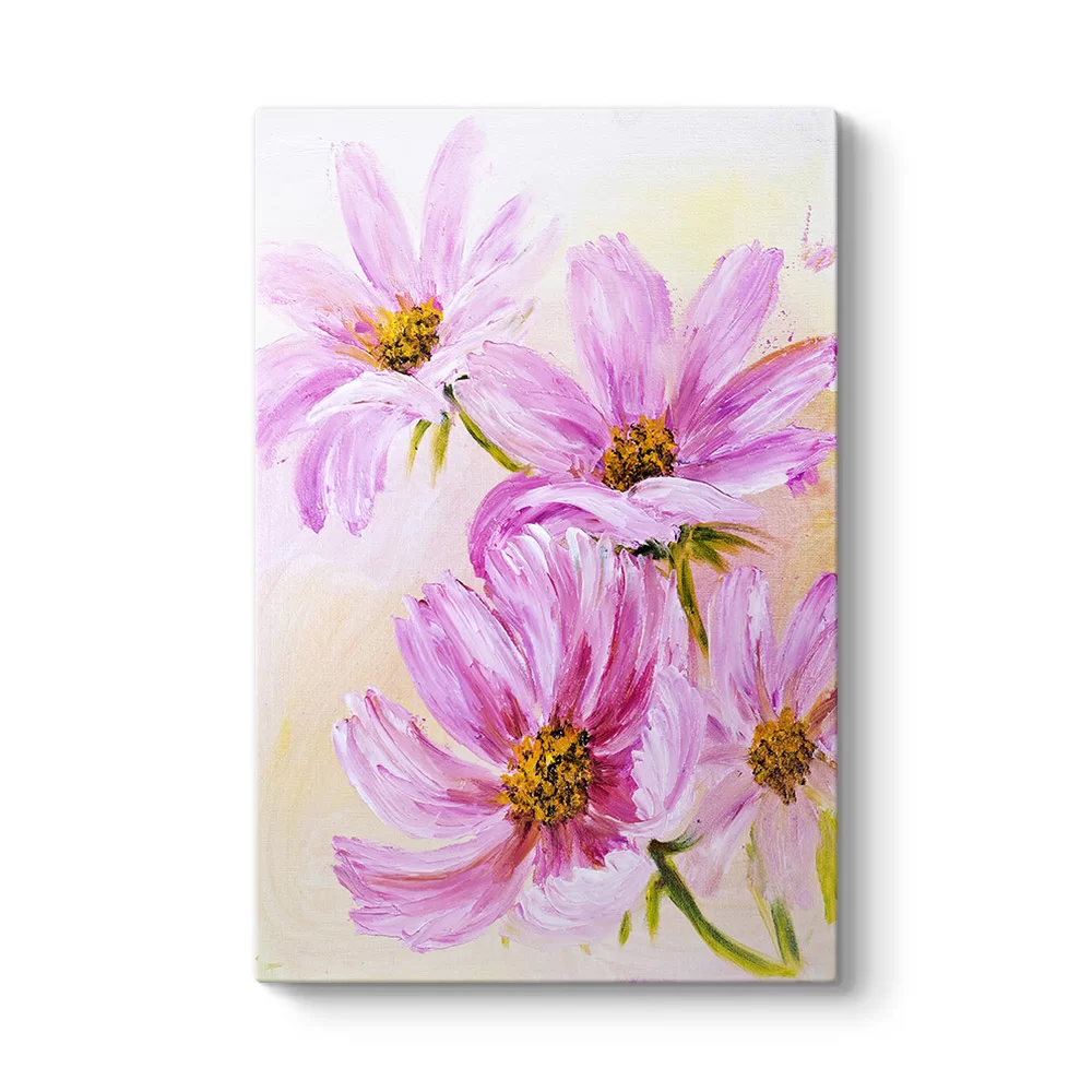Cosmos Çiçekler Tablosu - Model 2